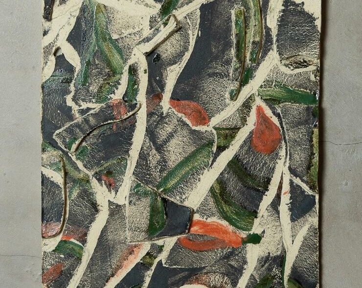 SORAIA Sü - Study n°10 - stoneware, colored engobes & enamel