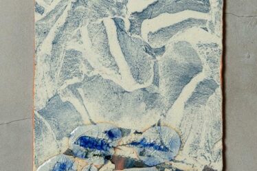 SORAIA Sü - Study n°12 - stoneware, colored engobes & enamel - 2024